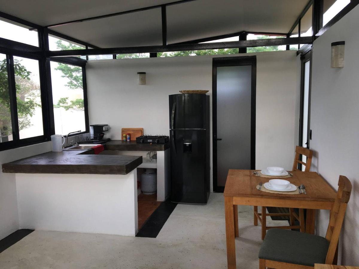 Bungalow Doble Con Vista Parcial Al Mar, Cocina Completa Villa Cuatunalco Exterior foto